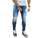 Kit 2 Calças Jeans Masc Destroyed