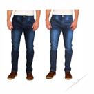 Kit 2 Calças Jeans Masculina Slim Original Elastano Lycra