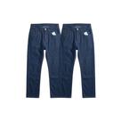 Kit 2 Calças Jeans Reta Masculina Azul Modelagem Tradicional 38 ao 46