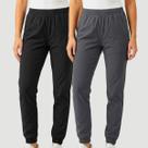 Kit 2 Calças Jogger Feminina em Tactel para Academia e Uso Diário