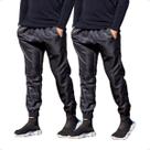 KIT 2 Calças Jogger Masculina Skinny Tecido Tactel 416