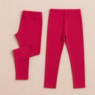 Kit 2 Calças Legging Tecido Suplex Flanelado Forrado com Fleece Kit 2 Calças Legging Tecido Suplex Flanelado Forrado com Fleece