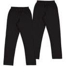 Kit 2 calças moletom adulto big dalri 231 plus size g1 g2 g3