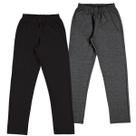 Kit 2 calças moletom adulto big dalri 231 plus size g1 g2 g3 Kit 2 calças moletom adulto big dalri 231 plus size g1 g2 g3