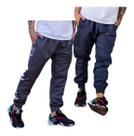 Kit 2 Calças Tactel Jogger Skinny Com Punho 2 Bolsos 016 Pr