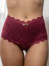 KIT 2 Calcinha Cinta Cós Pala Alta Feminina Reforçada Com Renda KIT 2 Calcinha Cinta Cós Pala Alta Feminina Reforçada Com Renda