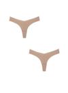 Kit/2 Calcinha Fio Dental Bonjour KT3787 Microfibra T. P/G