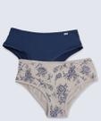Kit 2 Calcinhas Biquíni Floral DelRio-52025