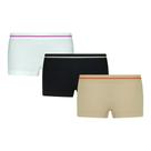 Kit 2 Calcinhas De Microfibra Básica Sem Costura Infantil Kids Lobinha Feminina Modelagem Boxer