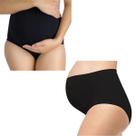 Kit 2 Calcinhas Gestante Sem Costura Loba Lupo