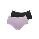Kit 2 Calcinhas Plus Love Secret 43147 RosaAntigo/Preto