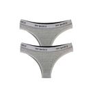 Kit 2 Calcinhas Tanga Cotton Algodão Confortável com Elástico Try Basics