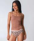Kit 2 Calcinhas Tanga Cotton Animal Print Marisa Bege-36052