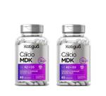 Kit 2 Calcio Mdk Vit. K2 + D3 - 60 Cápsulas Katigua.