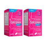 Kit 2 Calciplex Mdkca Cálcio + Vitamina D3 / k2 e Magnésio 30 Comprimidos