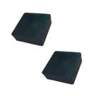 Kit 2 Calço Borracha Antivibração Amortecedor G-3 1500 Kg