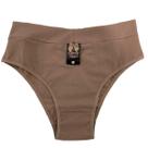 Kit 2 Calçola Cotton Conforto Cintura Alta Algodão Senhora Pos Parto