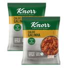 kit 2 Caldo Em Pó Galinha Knorr Mais Sabor Pacote 1,01kg