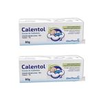 Kit 2 Calentol Creme De Calêndula 80g - Uberpharma