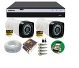 Kit 2 Cam 1080P 2MP Fullhd Dvr Mhdx 3104 Full Hd S/ Hd