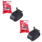 Kit 2 Camara De Ar Bike Bmx Aro 20 X 1.75 / 2.125 Schrader Kenda Borracha Butyl