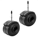 Kit 2 Câmaras de Ar Aro 700 Bico Fino Americana 48mm MTB Speed Kit 2 Câmaras de Ar Aro 700 Bico Fino Americana 48mm MTB Speed
