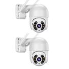 Kit 2 Câmera Ip Dome A8 App Yoosee Segurança Externa Wifi Full HD - Envio Rápido