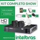 Kit 2 câmeras Bullet Intelbras Completo Alta Definição C/Hd 500gb