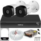 Kit 2 Câmeras de Segurança Full Hd 1080p 1220b Intelbras Dvr Inteligente Imhdx 3108 Hd 500gb