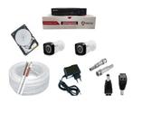 Kit 2 Câmeras De Segurança Residencial Full Hd 1080p 20m C/ hd 160gb