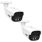 Kit 2 cameras externas bullet 20m 4x1 star plus imagens noturnas coloridas 2,8mm Kit 2 cameras externas bullet 20m 4x1 star plus imagens noturnas coloridas 2,8mm