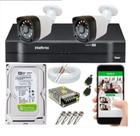 Kit 2 Câmeras hd 720p + DVR Mhdx Full Hd Intelbras Kit 2 Câmeras hd 720p + DVR Mhdx Full Hd Intelbras