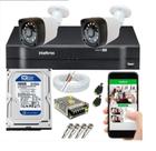 Kit 2 Câmeras hd 720p + DVR Mhdx Full Hd Intelbras Kit 2 Câmeras hd 720p + DVR Mhdx Full Hd Intelbras