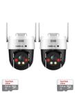 Kit 2 Câmeras Ip Vipw 1300 Mini Intelbras Wi-Fi Cartão 64gb