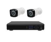 Kit 2 Câmeras Segurança Infra vermelho Hd Dvr Full Hd 4ch S/hd