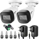 Kit 2 Câmeras Vhd 1130 B 2 Fontes 4 Bnc 2 Bornes Kit 2 Câmeras Vhd 1130 B 2 Fontes 4 Bnc 2 Bornes