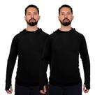Kit 2 Camisa Blusa Térmica Segunda Pele Masculina Frio Uv50+