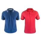 Kit 2 Camisas Masculina Gola Polo Slim 100% Algodão Slim Kit 2 Camisas Masculina Gola Polo Slim 100% Algodão Slim