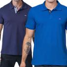 Kit 2 Camisas Polo França Industrie Básica Estilo Tomie Piquet Premium