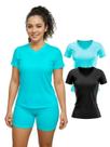 Kit 2 Camiseta Manga Curta Dryfit Fitness Academia