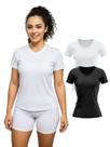 Kit 2 Camiseta Manga Curta Dryfit Fitness Academia