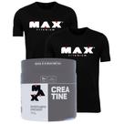 Kit 2 Camiseta Max Titanium Creatina Dry Fit Premium Camisa - Kit 2 Camiseta Max Titanium Creatina Dry Fit Premium Camisa -