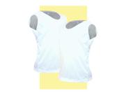 Kit 2 Camiseta Regata Juvenil Algodão Branca
