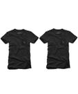 Kit 2 Camisetas Bolso Cb Pica-Pau Xadrez Reserva