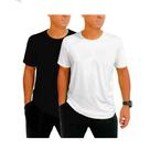 Kit 2 Camisetas Dry Fit Masculina Esportiva para Treino Academia Básica Cores Tecido Leve Fitness