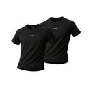 Kit 2 Camisetas Esportivas Homens Fitness Toque Macio Monk