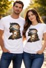 Kit 2 camisetas jesus Cristo casal cristão gospel namorados noivos