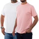 Kit 2 Camisetas Lisa Básica Premium 100% Algodão Confort