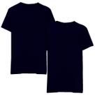 Kit 2 Camisetas Masculina Lisa Resistente Azul Marinho Moda Kit 2 Camisetas Masculina Lisa Resistente Azul Marinho Moda