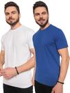 Kit 2 Camisetas Masculinas 100% Algodão Linha Premium linha Comfort Anti Bolinha